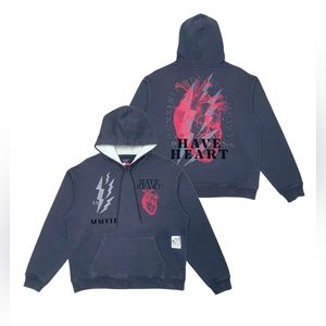 GUNZINI HAVE HEART HOODIE